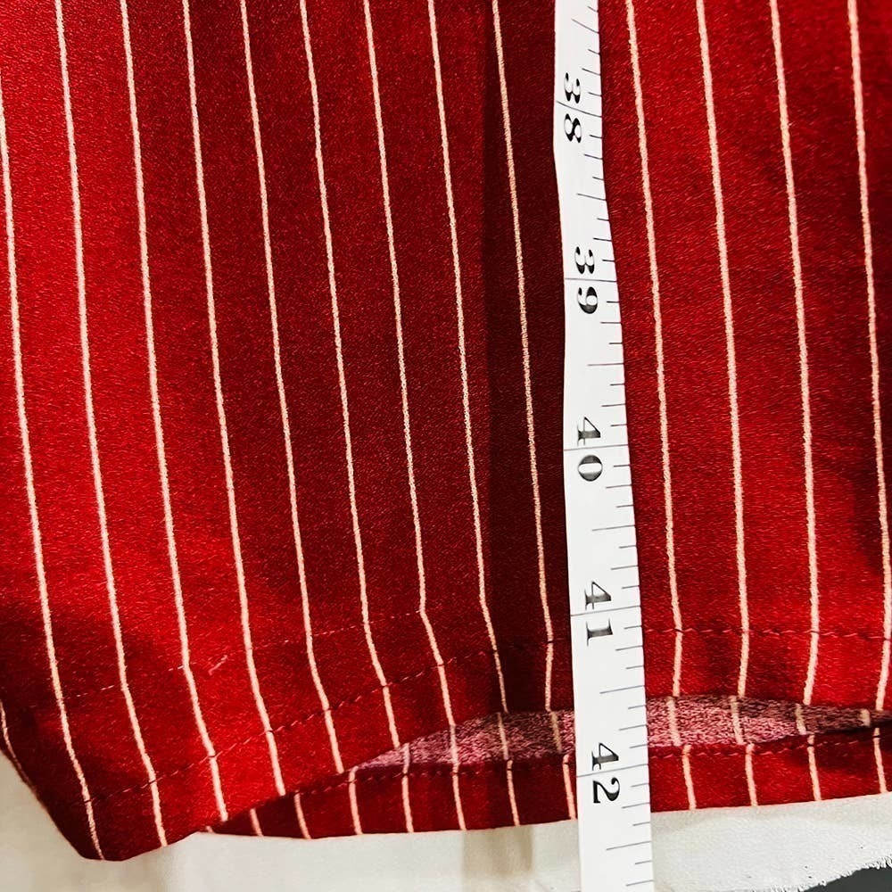 Cotton-on jenny stripe garnet delilah deep v-Neck jumpsuit - Picture 11 of 11